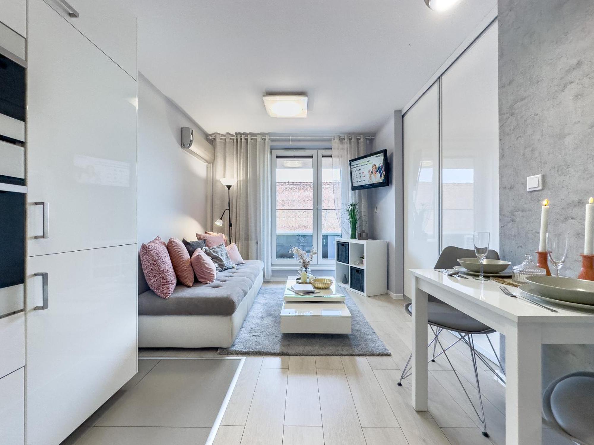 Nadwislanska Przystan Apartament Z Widokiem Na Wisle Краков Экстерьер фото